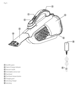 Part Location Diagram of N651381 DeWALT PRE-FILTER, BLACK